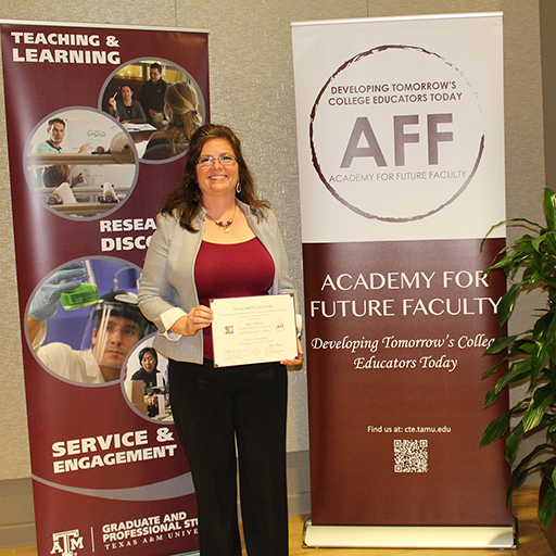 Academy of Future Faculty graduate